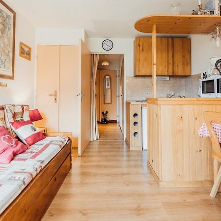 Furnished Studio At The Foot Of The Slopes With A Balcony & Mountains View Appartement Saint-Gervais-les-Bains Buitenkant foto