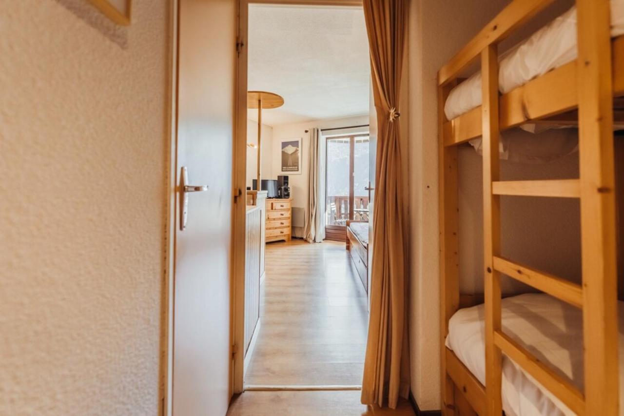 Furnished Studio At The Foot Of The Slopes With A Balcony & Mountains View Appartement Saint-Gervais-les-Bains Buitenkant foto